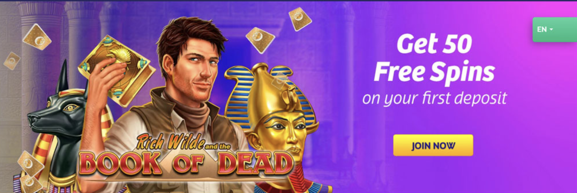 Casino bonus promotion banner